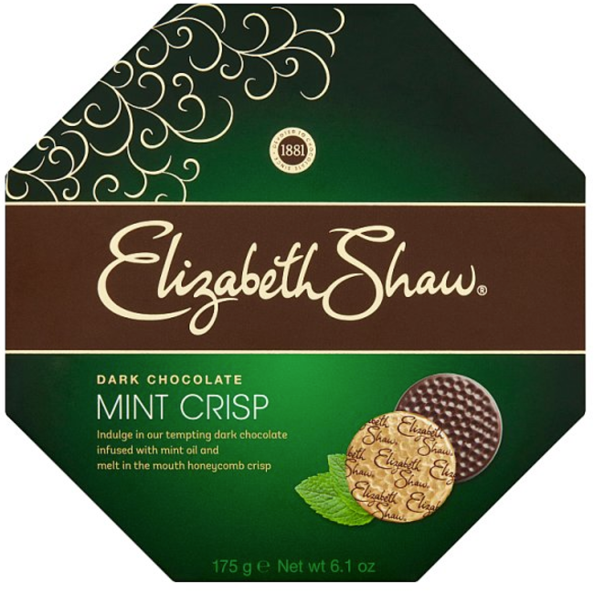 Elizabeth Shaw Dark Mint Crisp 162g