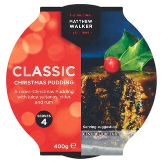 Matthew Walker Matthew Walker Classic Christmas Pudding 400g