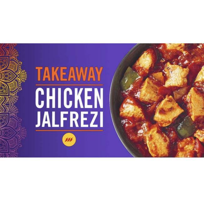 Takeaway Chicken Jalfrezi 375g – Tiefkühl-Fertiggericht