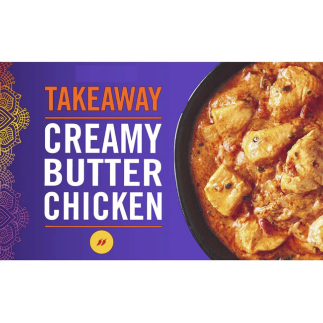 Takeaway Creamy Butter Chicken 375g – Tiefkühl-Fertiggericht