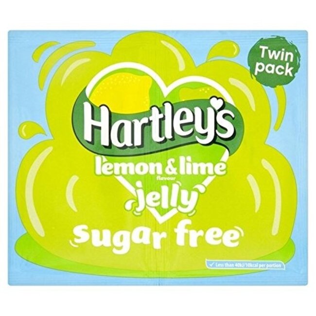 Hartleys Sugar-Free Jelly Lemon & Lime 23g
