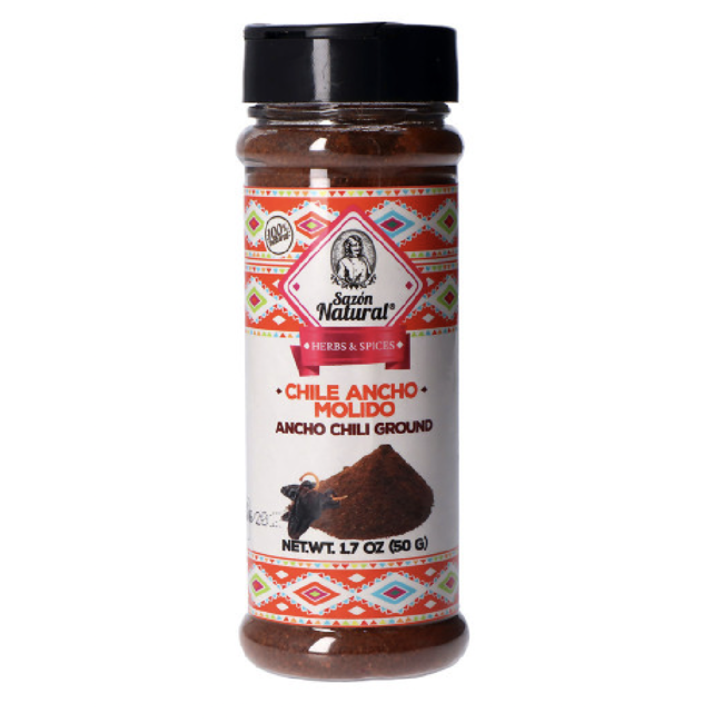 Sazon Natural Ancho Chilli Powder 50g