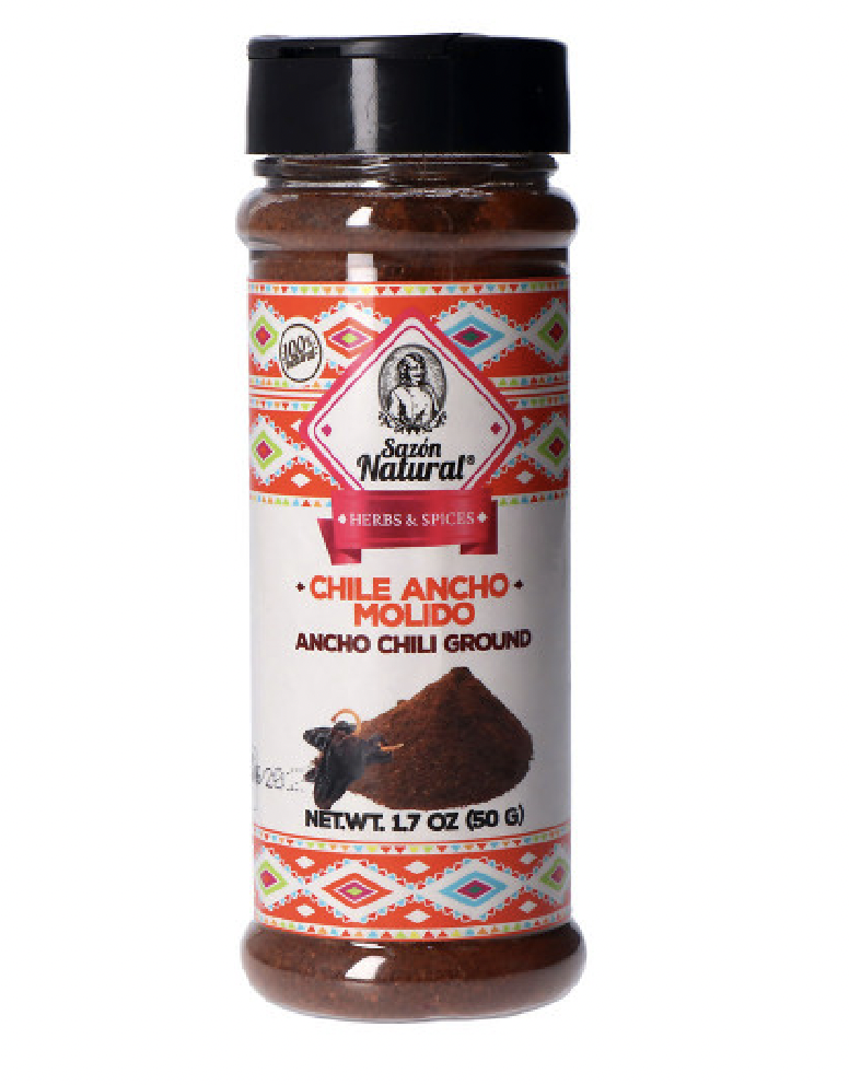 Sazon Natural Ancho Chilli Powder 50g Kellys Expat Shopping