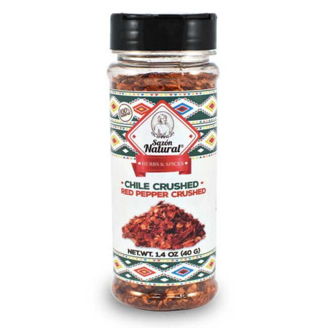 Sazon Natural Crushed Chilli Flakes 40g