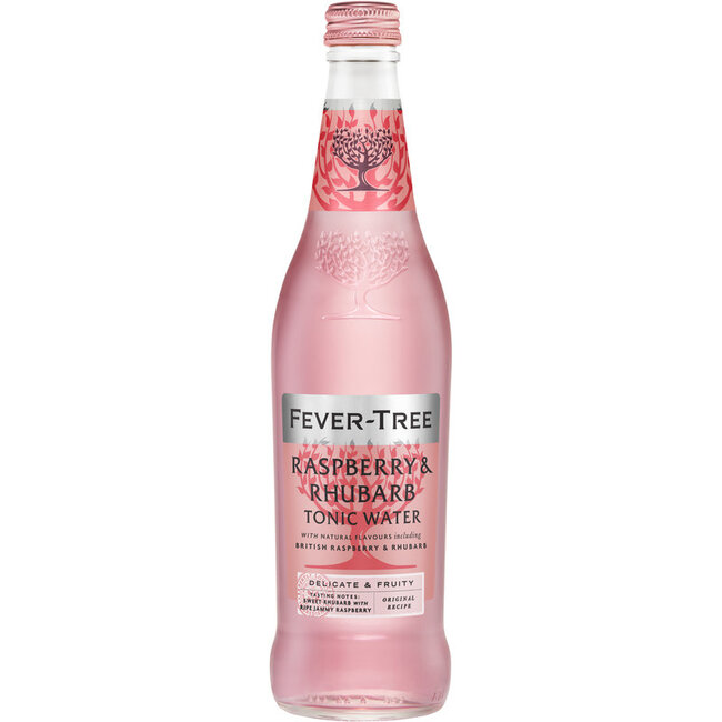 Fever Tree Refreshingly Light Rhubarb & Raspberry 500ml