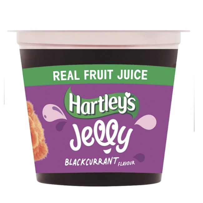 Hartleys Blackcurrant Jelly pot 125g THT: 31-10-2025