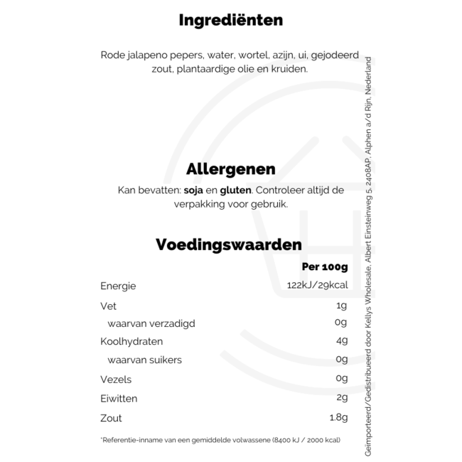 La Costena Jalapeno Chillies Whole 220g