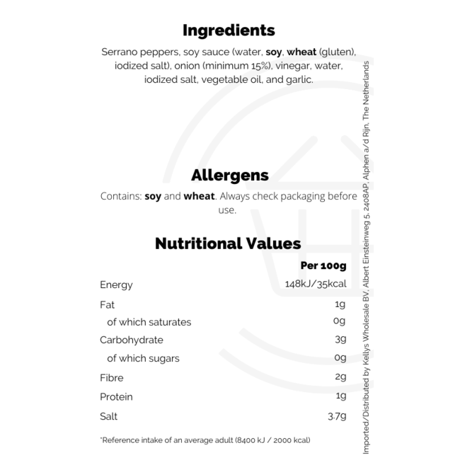 La Costena Serrano Toreados 220g