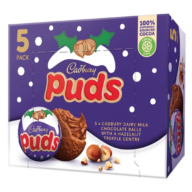 Cadbury Puds 5pk 175g