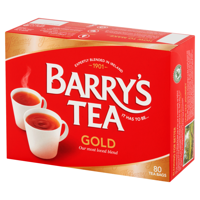 Barry's Tea Gold 80's