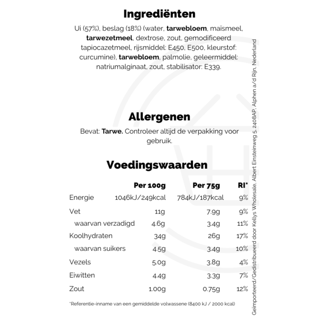Green Isle Green Isle Onion Rings 450g