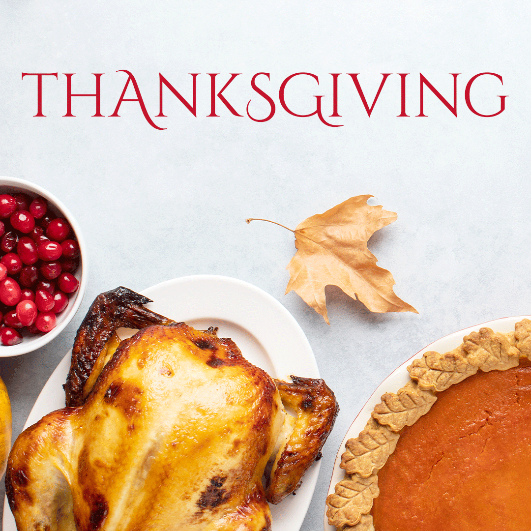 Thanksgiving is coming! What We're Thankful For! 