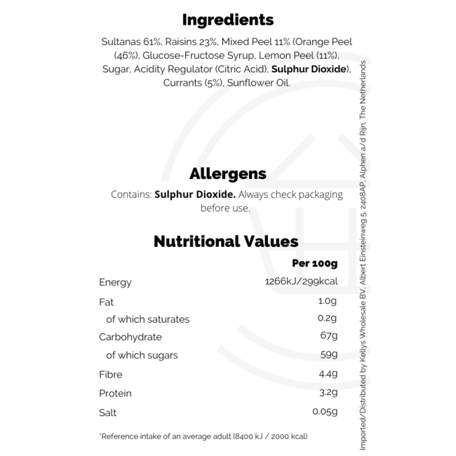 SuperValu Mixed Fruit 375g – Backzutat
