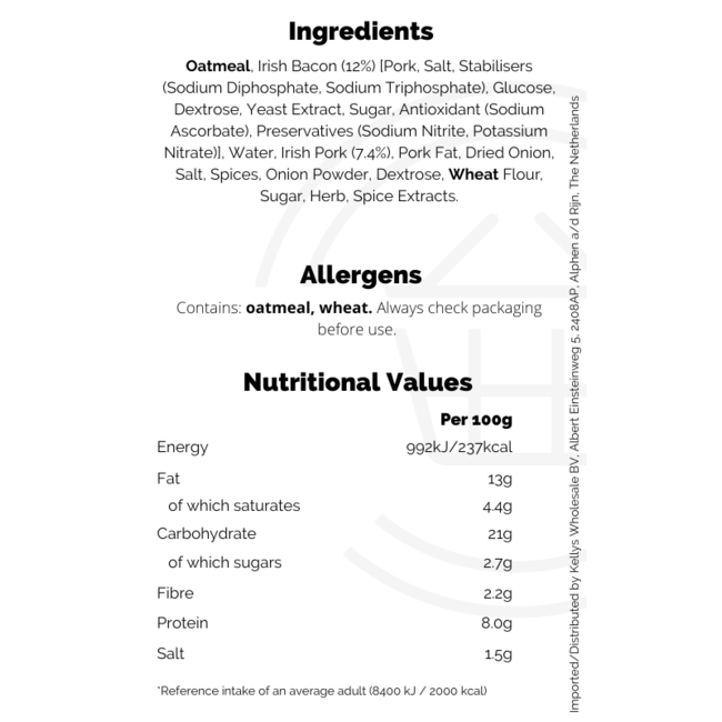 Signature Tastes Irish White Pudding 300g