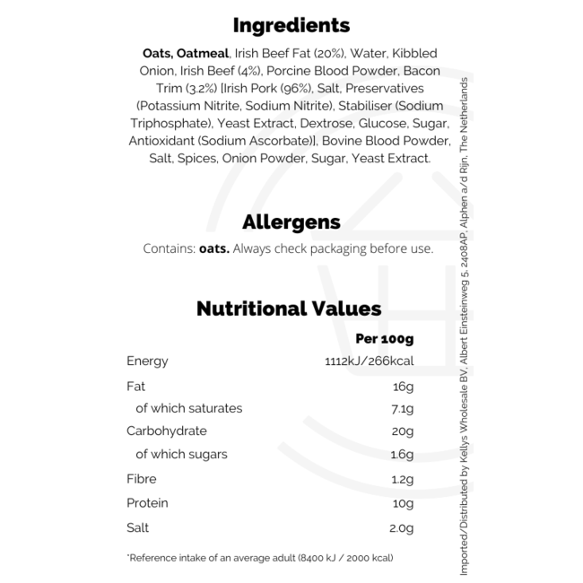 Signature Tastes Irish Black Pudding 300g