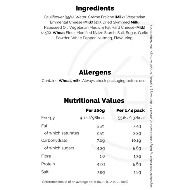 HomeBrand Cauliflower Cheese 680g