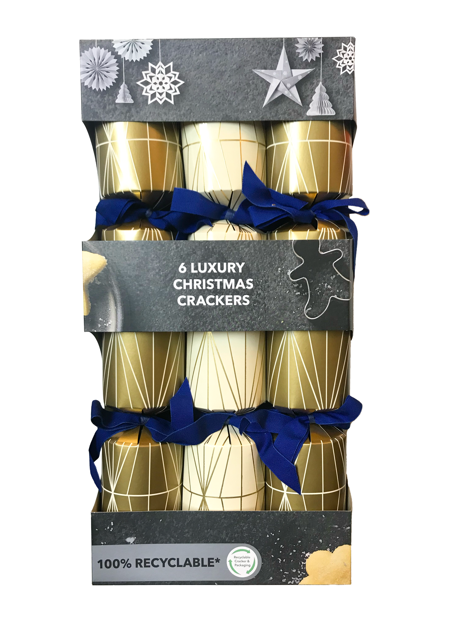 Giftmaker Mini Gold Crackers 6 - Kellys Expat Shopping