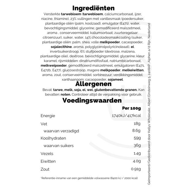 Cottage Bakery Christmas Yule Log 175g