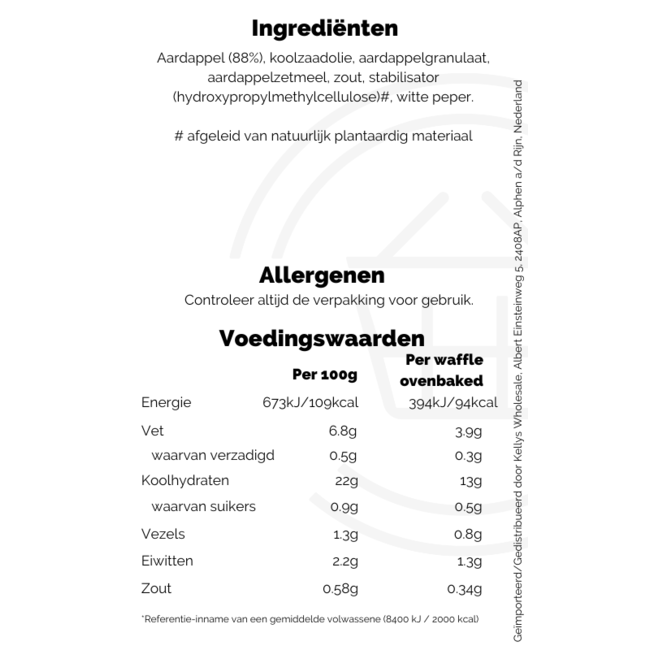 Birds Eye Potato Waffles 10pk PM1.99