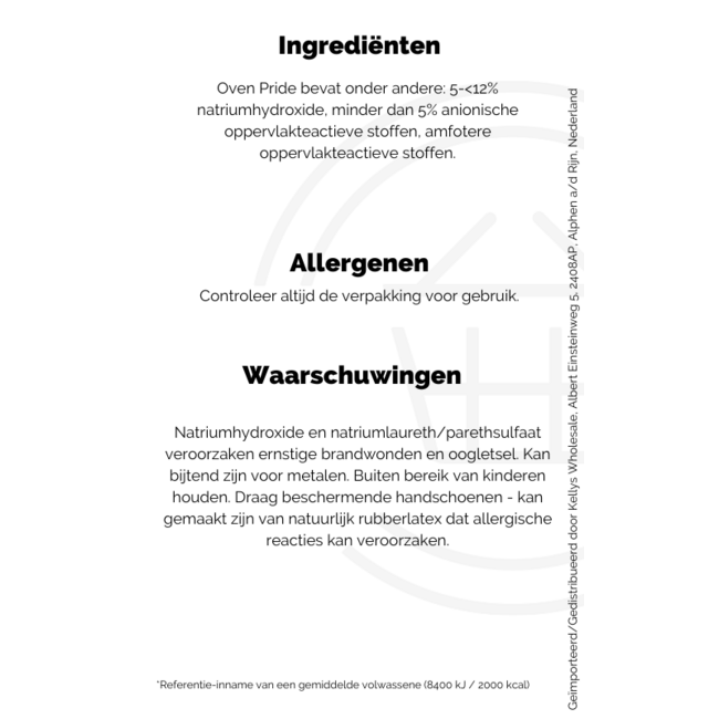 Oven Pride Oven Cleaner 500ml