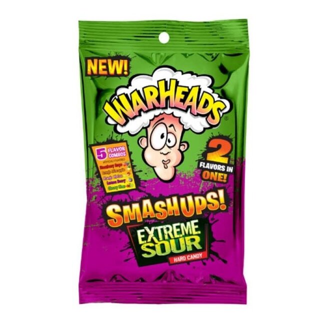 Warheads Warheads Extreme Smashups Pouch 92g