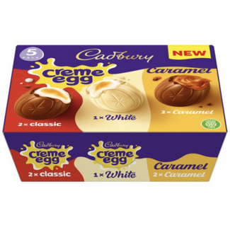 Cadbury Cadbury Mixed Creme Egg 5 Pack 200g