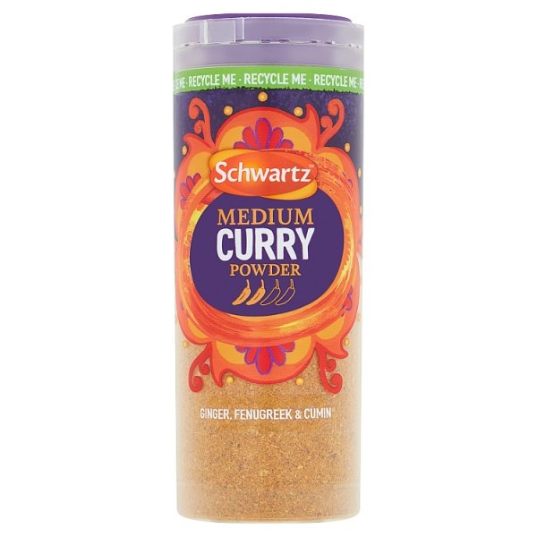 Schwartz Medium Curry Powder 90g British Cooking Ingredients
