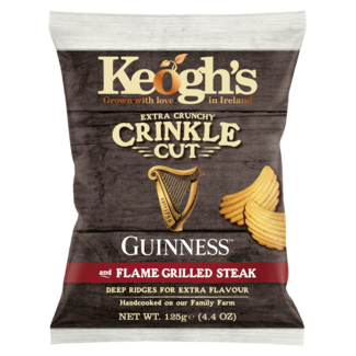 Keogh's Keogh's Crinkle Guinness & Flame Grilled Steak 125g