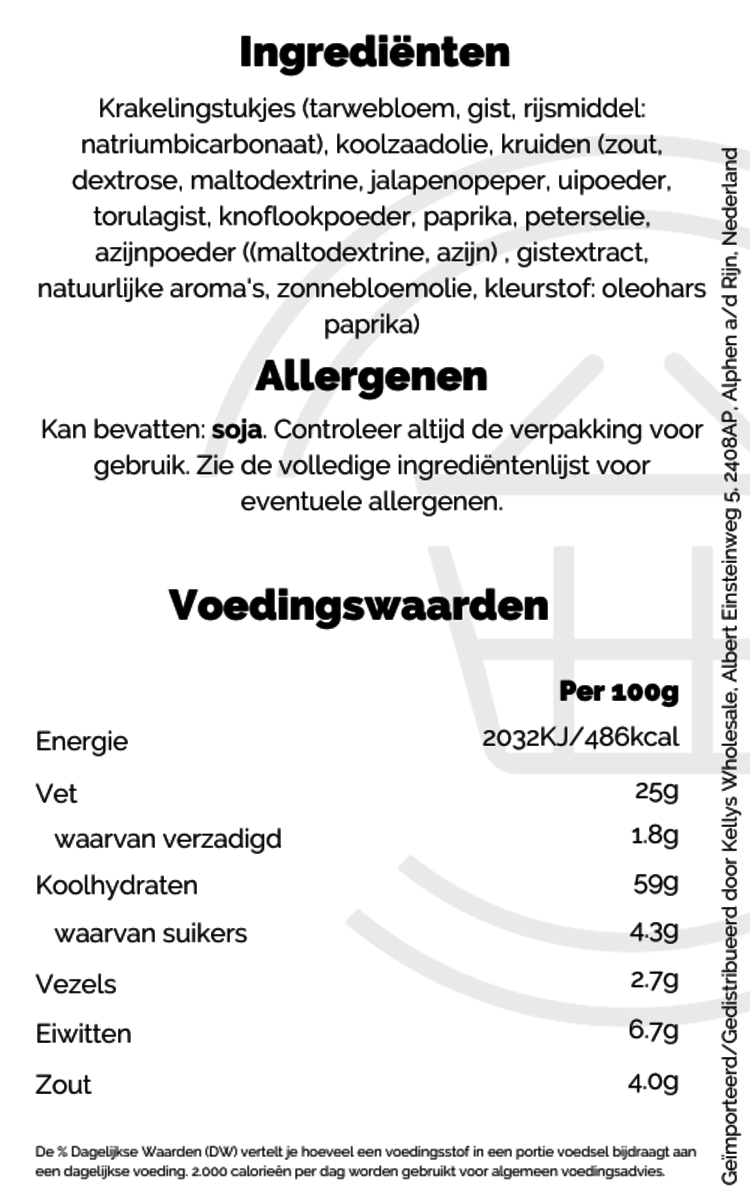 Pretzel Pete Jalapeno 160g Kellys Expat Shopping