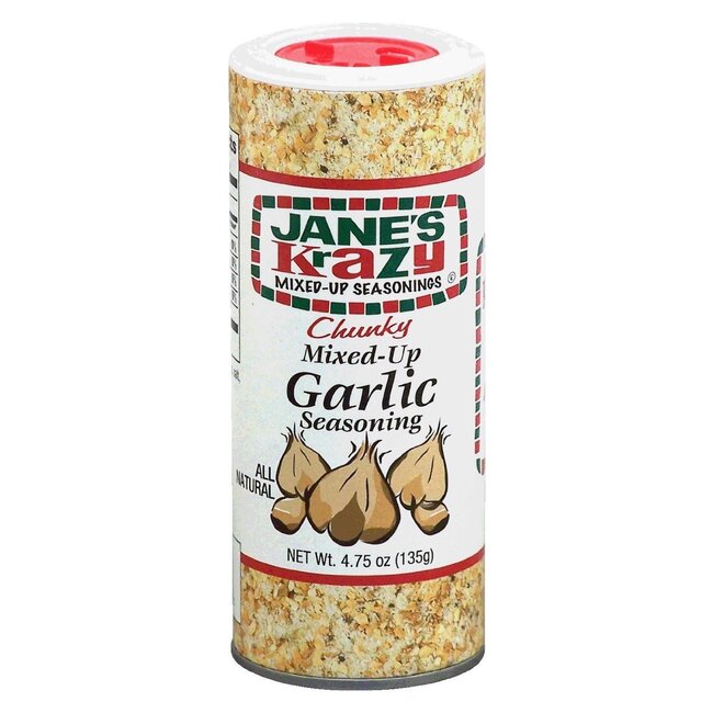 Janes Krazy Seasonings Mixed-Up Garlic 135g