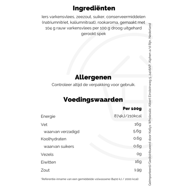 Signature Tastes Signature Tastes Cherrywood Smoked Dry Cured Rashers 210g