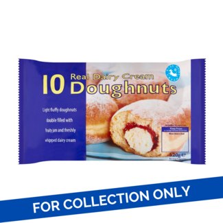 Jam & Cream Doughnuts 10pk