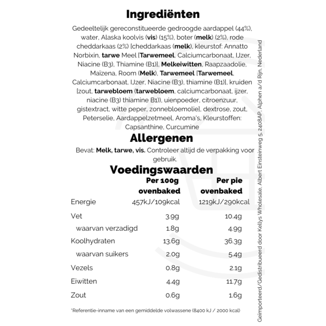 Young's  Admiral's Pie 300g