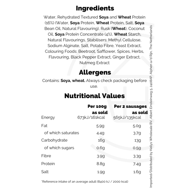 Richmond Meat Free Sausages 336g