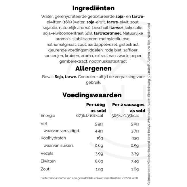 Richmond Meat Free Sausages 336g