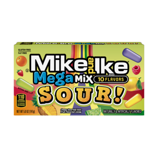 Mike & Ike  Mike & Ike Mega Mix Sour 120g