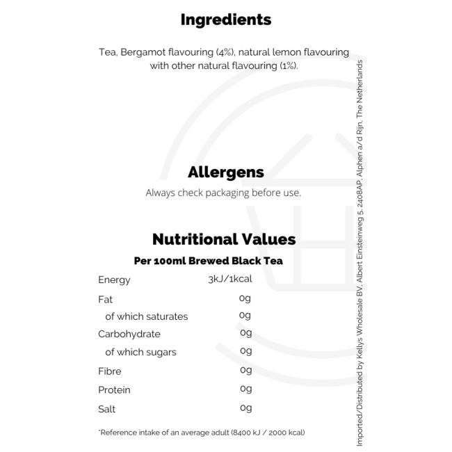 Twinings Earl Grey 80s