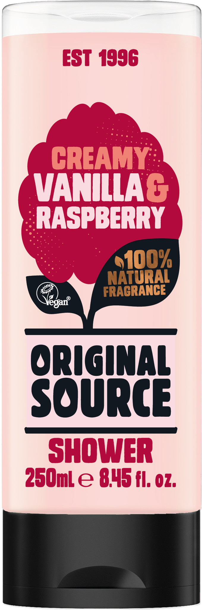 Original Source Shower Gel Vanilla & Raspberry 250ml Kellys Expat
