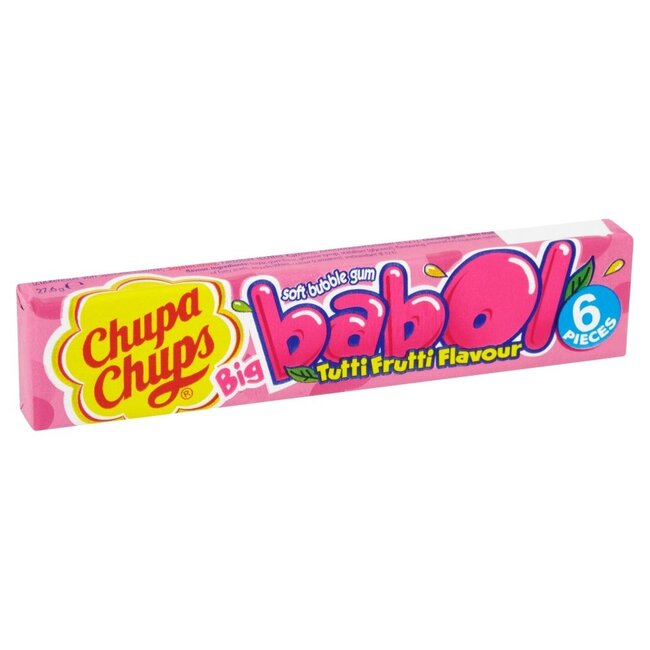 Chupa Chups Big Babol Gum Tutti Frutti  28g