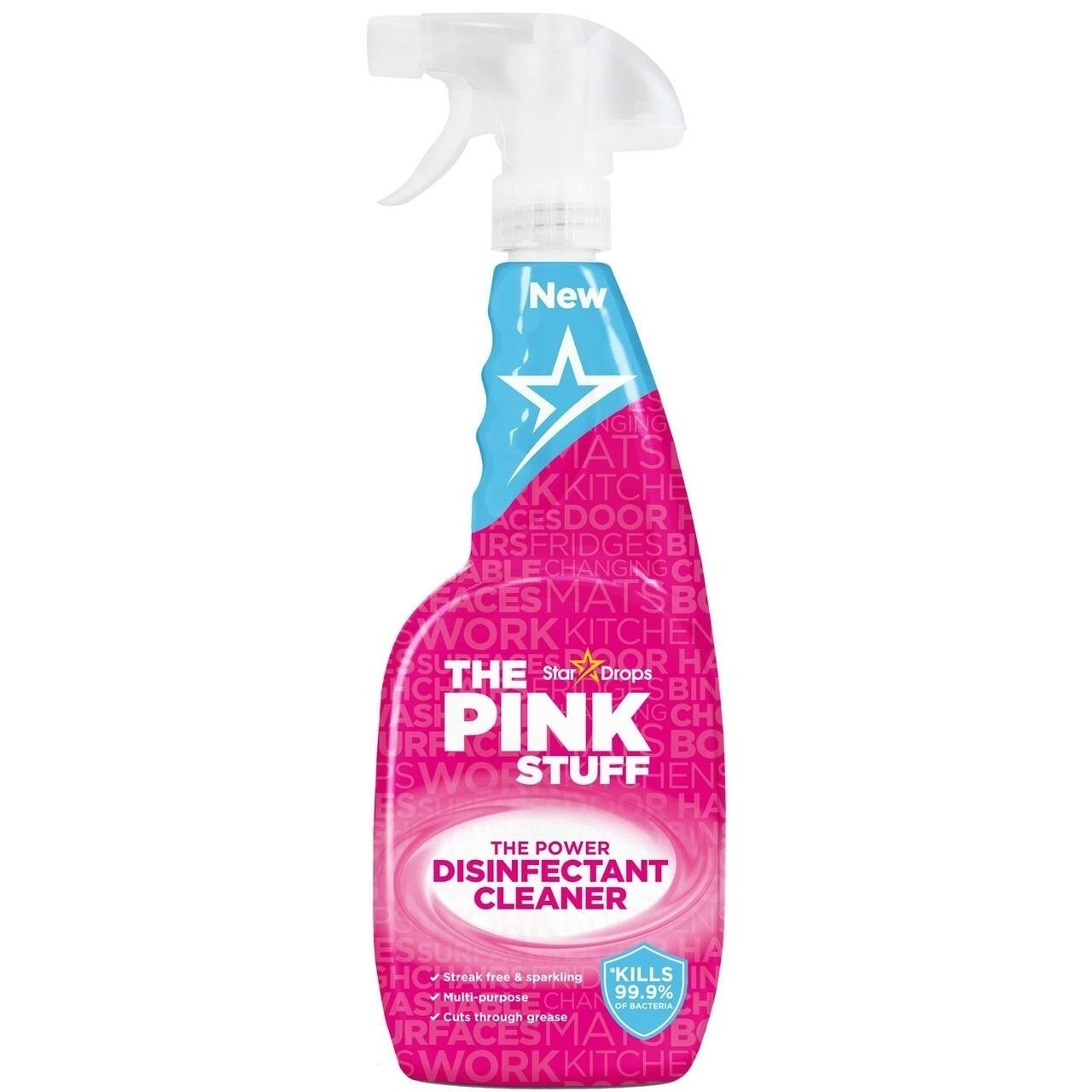 The Pink Stuff Disinfectant Cleaner 850ml Spring Clean Pink Stuff