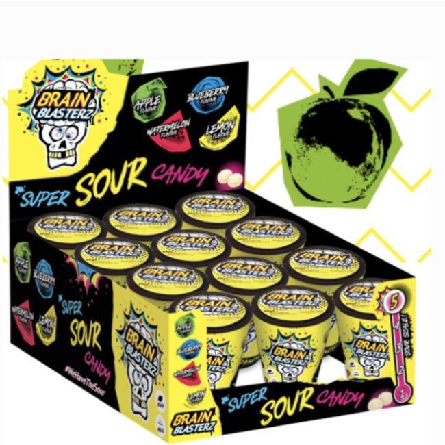 Brain Blasterz Original Hard Candy Tub 48g