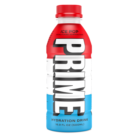 Prime Hydration Energy Drink Personalised 600ML Metal Water Bottle  LoganPaul&KSI