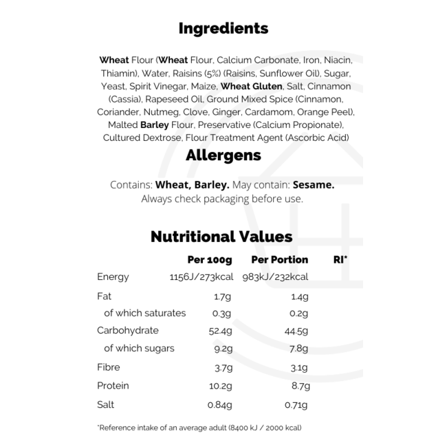 New York Bakery Company Cinnamon & Raisin Bagels 5pk