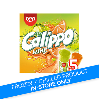 Walls Walls Calippo Ice Lollies Orange & Lemon-Lime 5pk