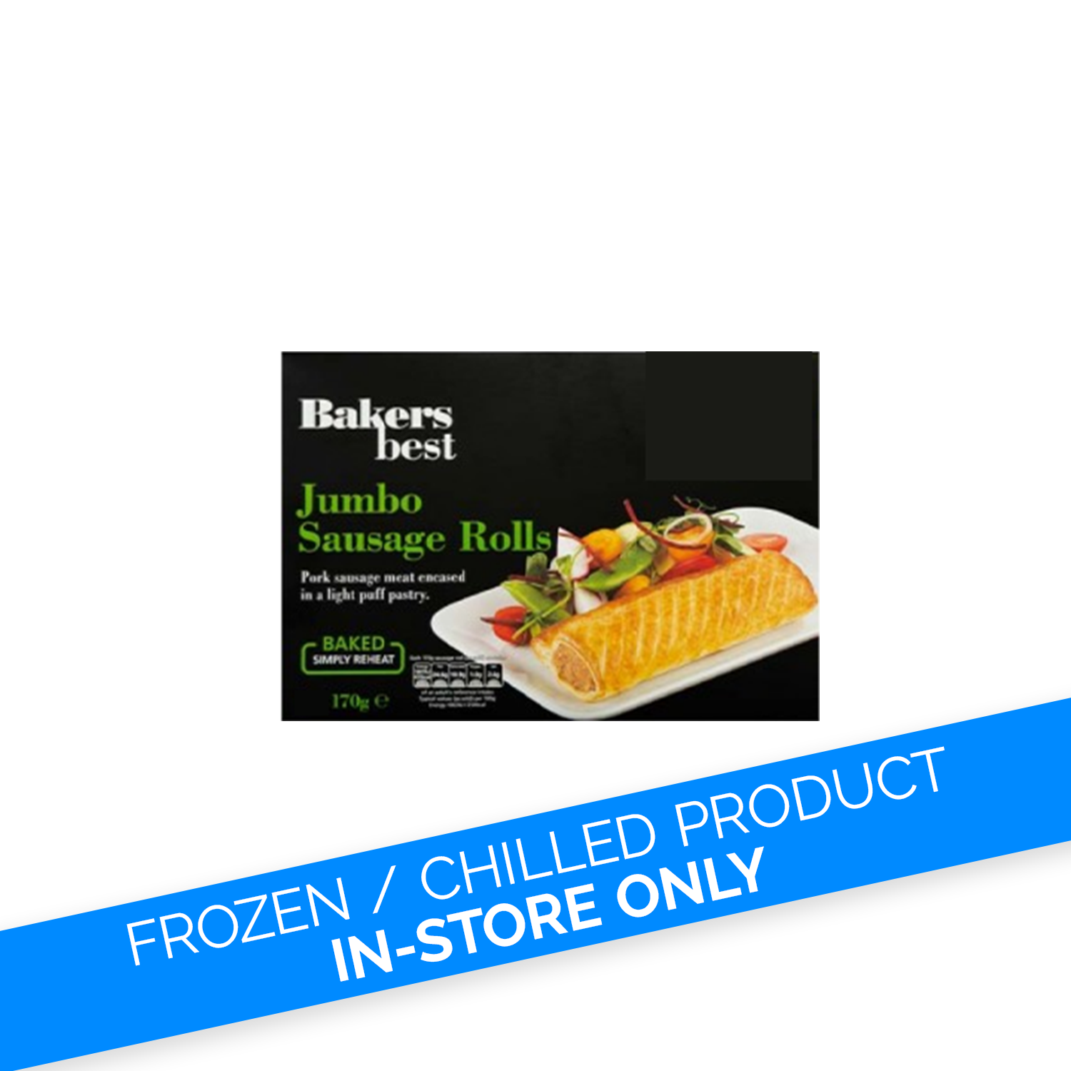 Bakers Best Jumbo Sausage Roll 170g Kellys Expat Shopping