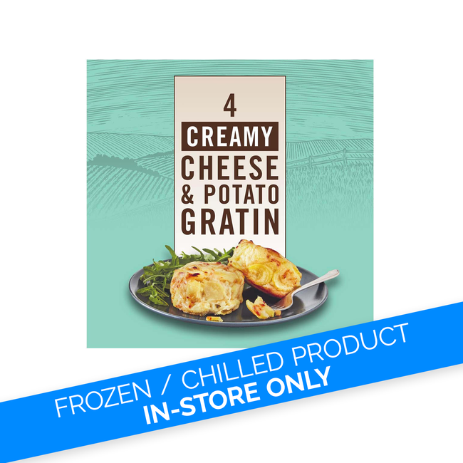 HomeBrand 4 Cheese & Potato Creamy Gratins 480g