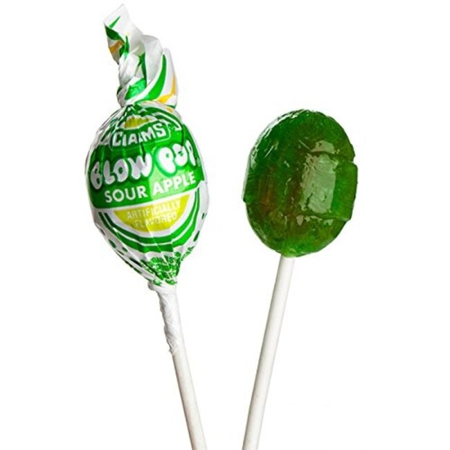 Charms Blow Pop Sour Apple 1 pc