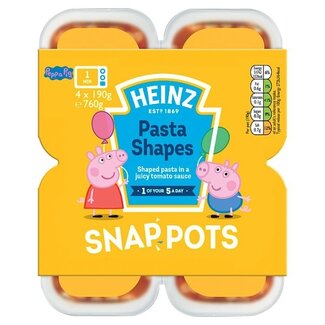 Heinz Heinz Peppa Pig Snap Pot 4pk