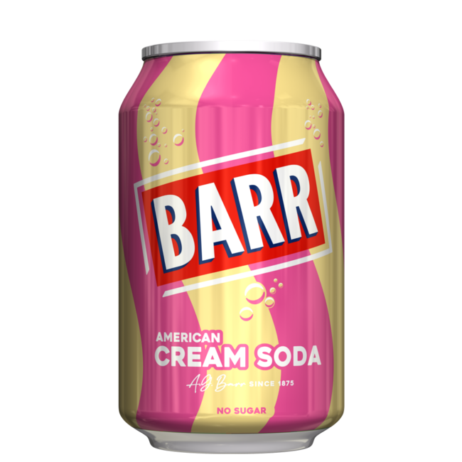 Barr Barr Barr Cream Soda 330ml
