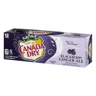 Canada Dry Canada Dry Blackberry Ginger Ale 12pk